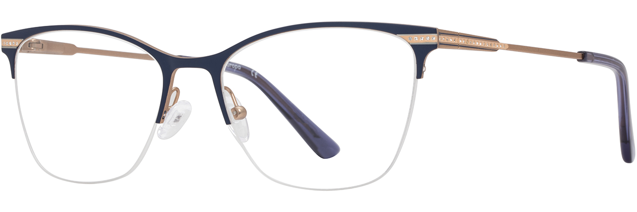 Dark Indigo / Rose Gold