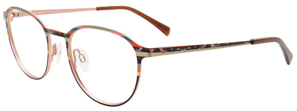 Striped Multicolor & Pink Tortoise