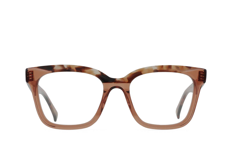 Allegra Almond Tortoise / Clear