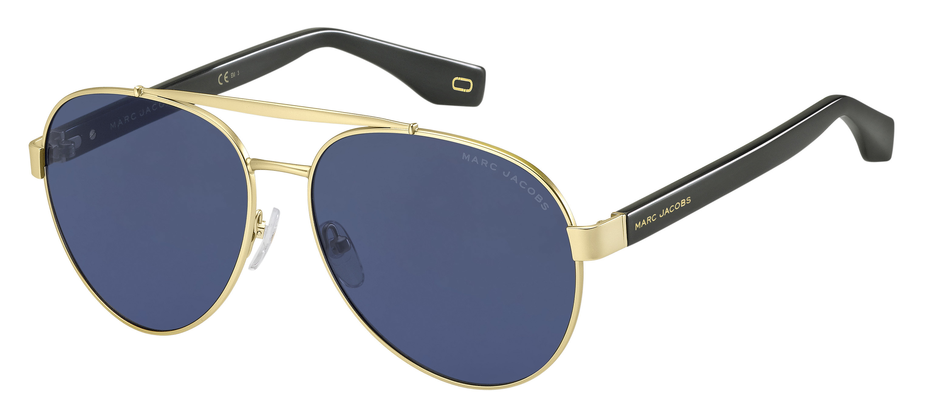 Marc Jacobs Marc 341/S round sunglasses in Grey (Ku Blue Avio)