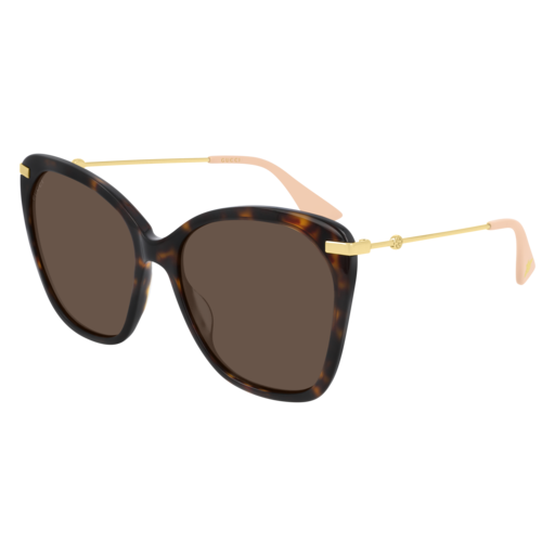 Gucci GG0510S cateye sunglasses in Havana