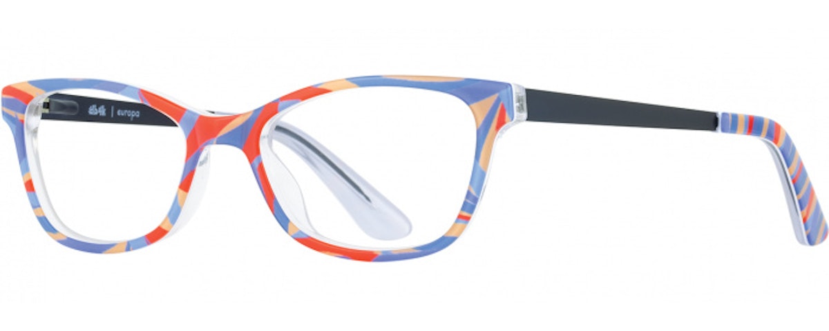 Coral / Blue