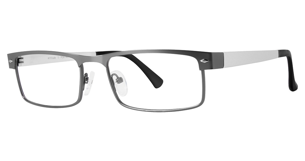 Matte-Grey Front, Silver Temples