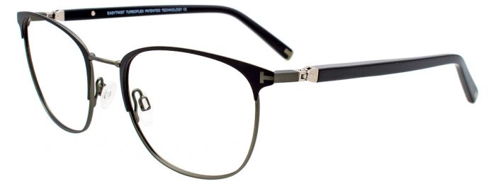 Matt Black & Steel Green