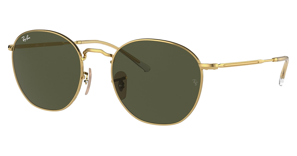 Ray-Ban RB3772F round sunglasses in Arista/Green