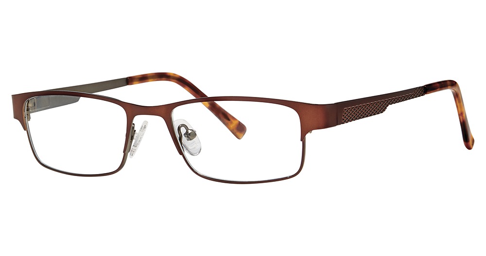 matte brown/gunmetal