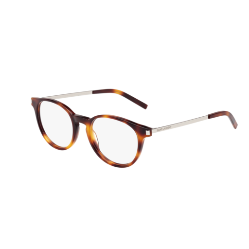 Saint Laurent SL 25 cateye eyeglasses in Silver