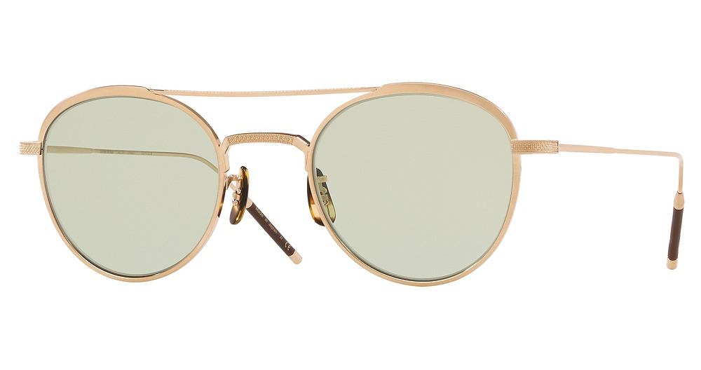 BRUSHED GOLD / DEMO LENS GREEN WASH