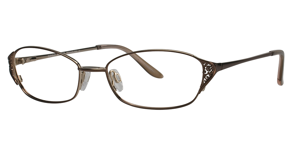 Satin Brown/Gold
