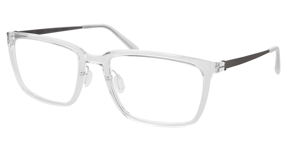 Modo 7064A rectangle eyeglasses in Crystal