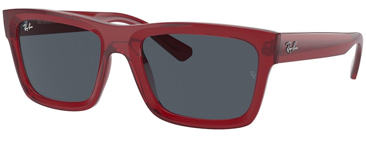 TRANSPARENT RED / DARK GREY