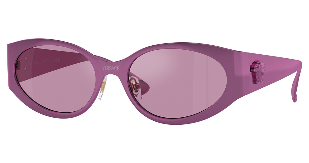 METALLIC FUXIA / DARK VIOLET MIRROR SILVER INT