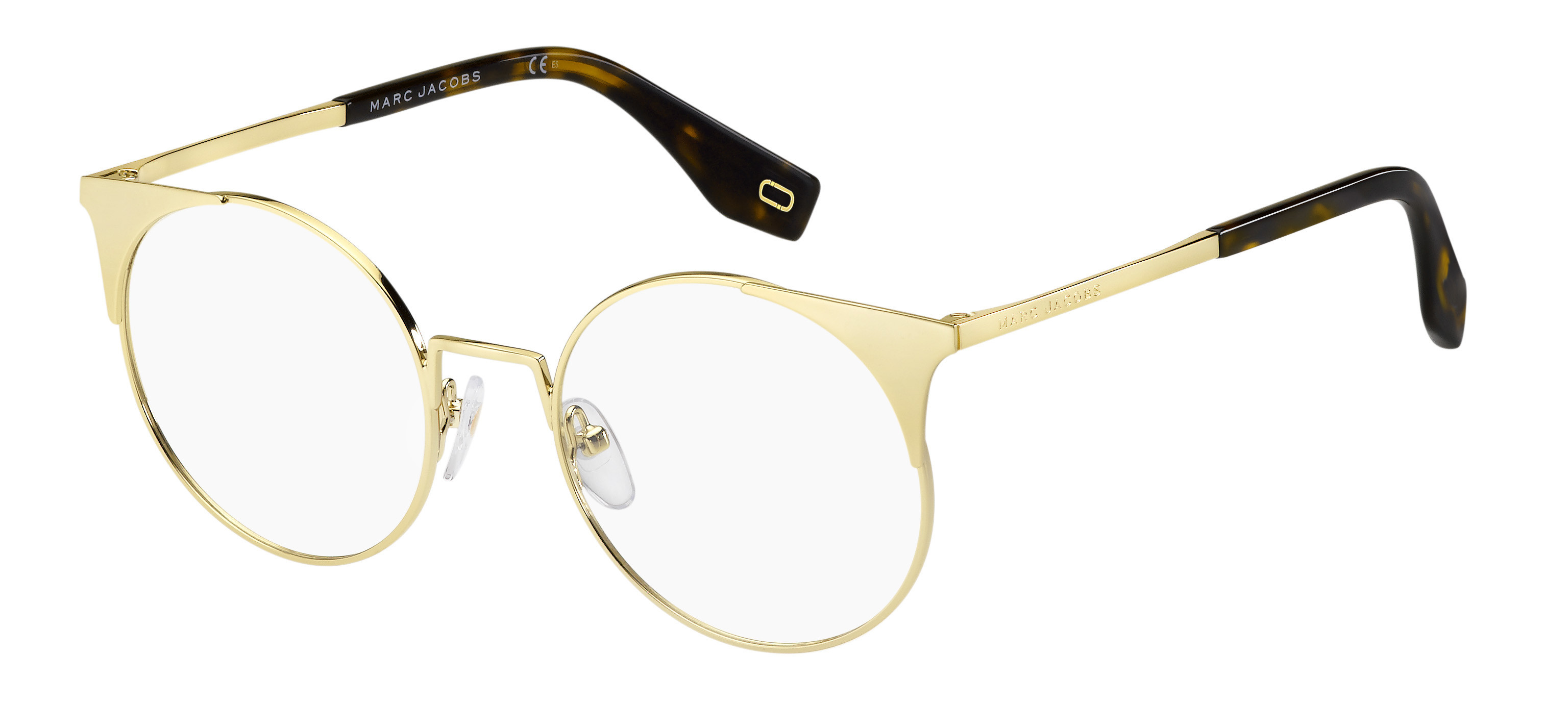 Marc Jacobs Marc 330 square eyeglasses in Gold