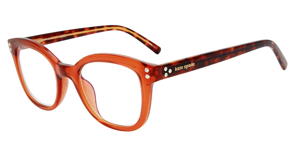 Kate Spade TANEA/BB square eyeglasses in Brown