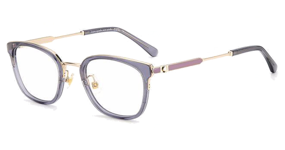 Kate Spade ZHENYA/F rectangle eyeglasses in Grey