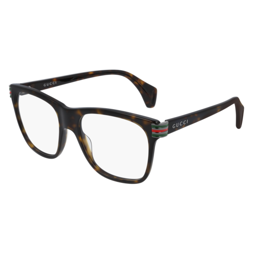 Gucci GG0526O rectangle sunglasses in Havana