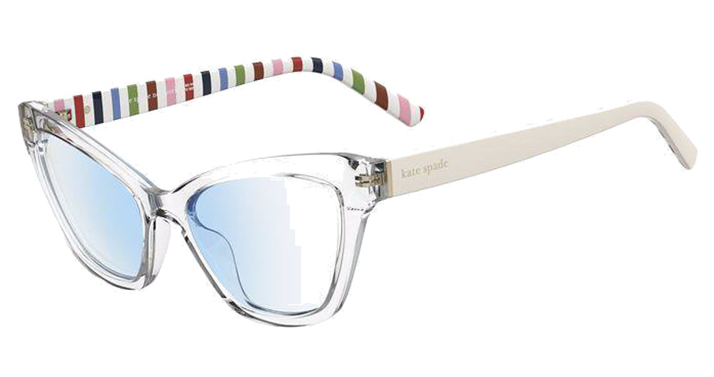 Kate Spade GRACELYN/BB rectangle eyeglasses in Crystal