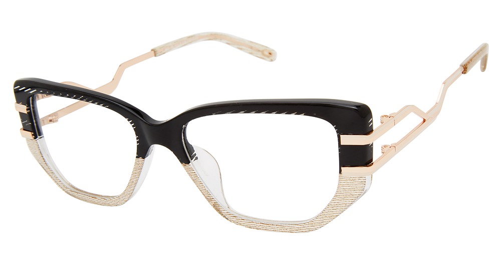 black/rose gold