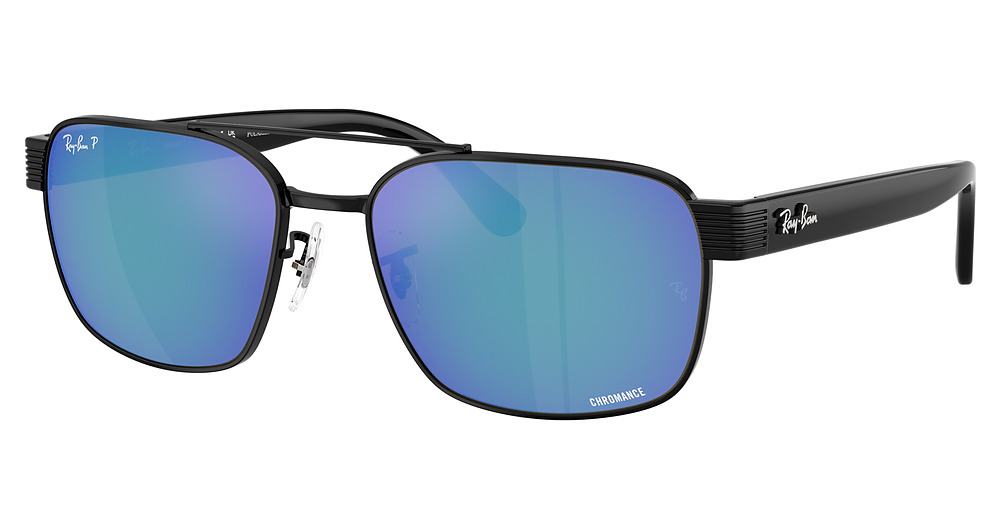 BLACK / POLAR GREY MIRROR BLUE