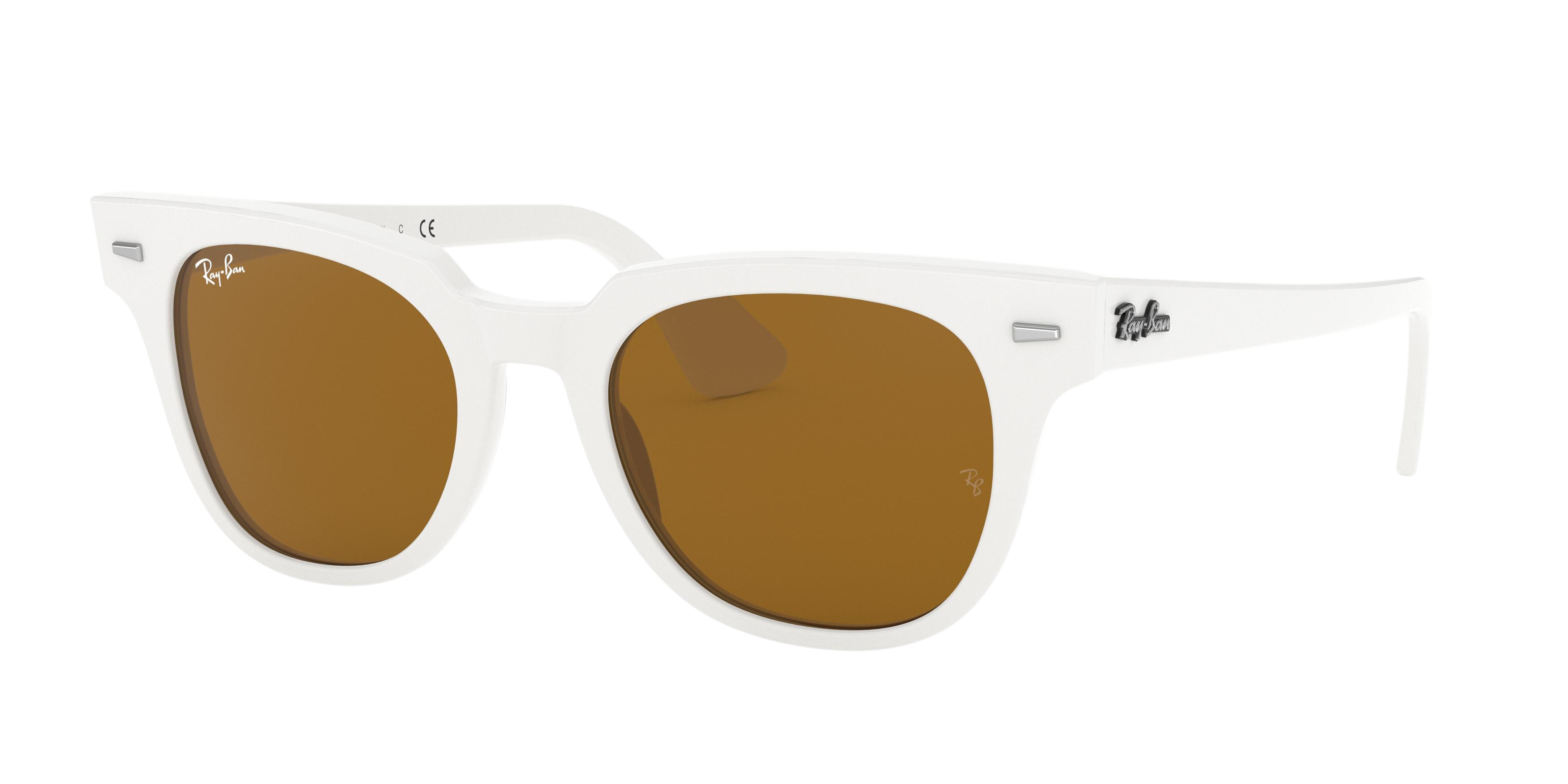 Ray-Ban RB2168 square sunglasses in White
