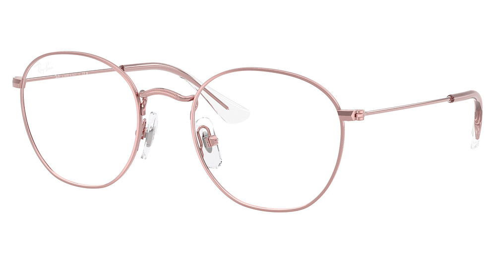 Ray-Ban RY9572V JUNIOR ROB round eyeglasses in Light Pink