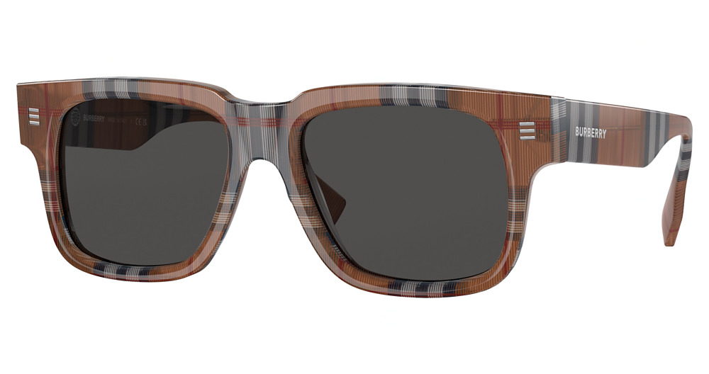 CHECK BROWN / DARK GREY