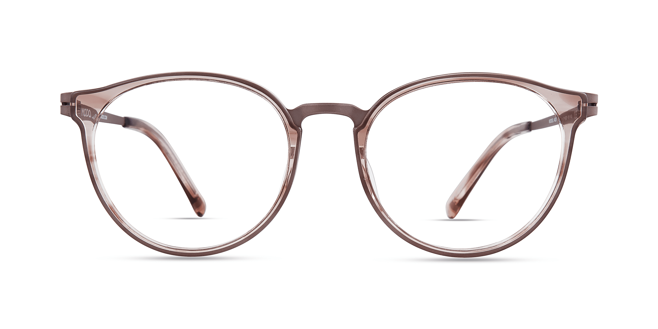 Modo 4527 irregular eyeglasses in Dusty Pink