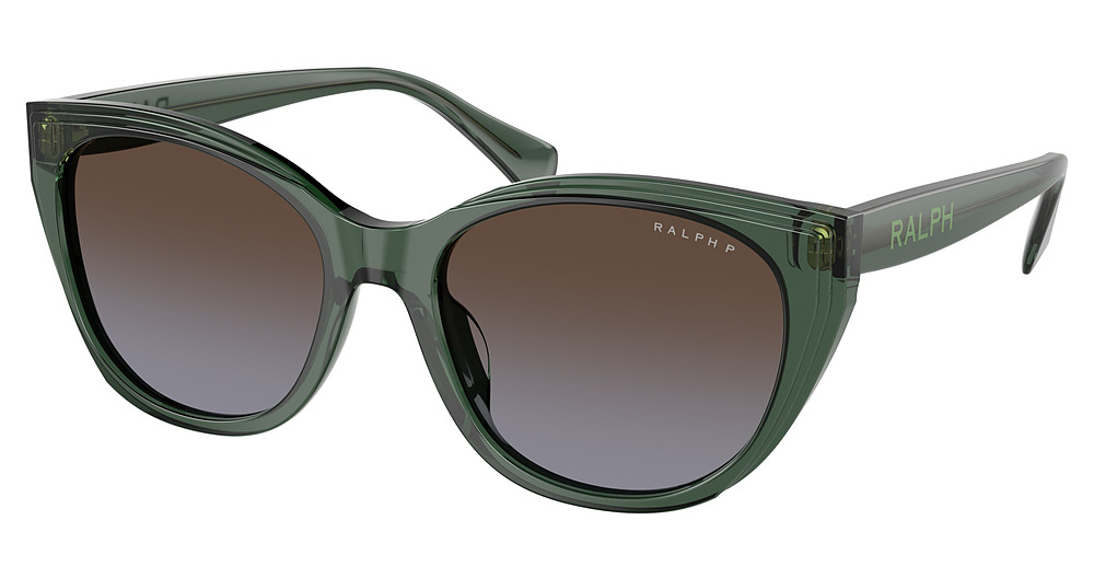 SHINY TRANSPARENT GREEN / POLAR GRADIENT BROWN