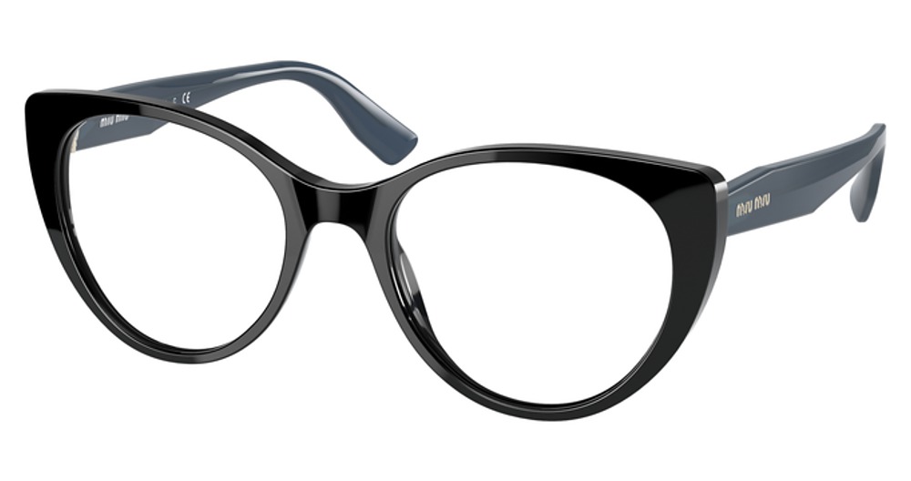 Miu Miu MU 06TV cateye eyeglasses in Black