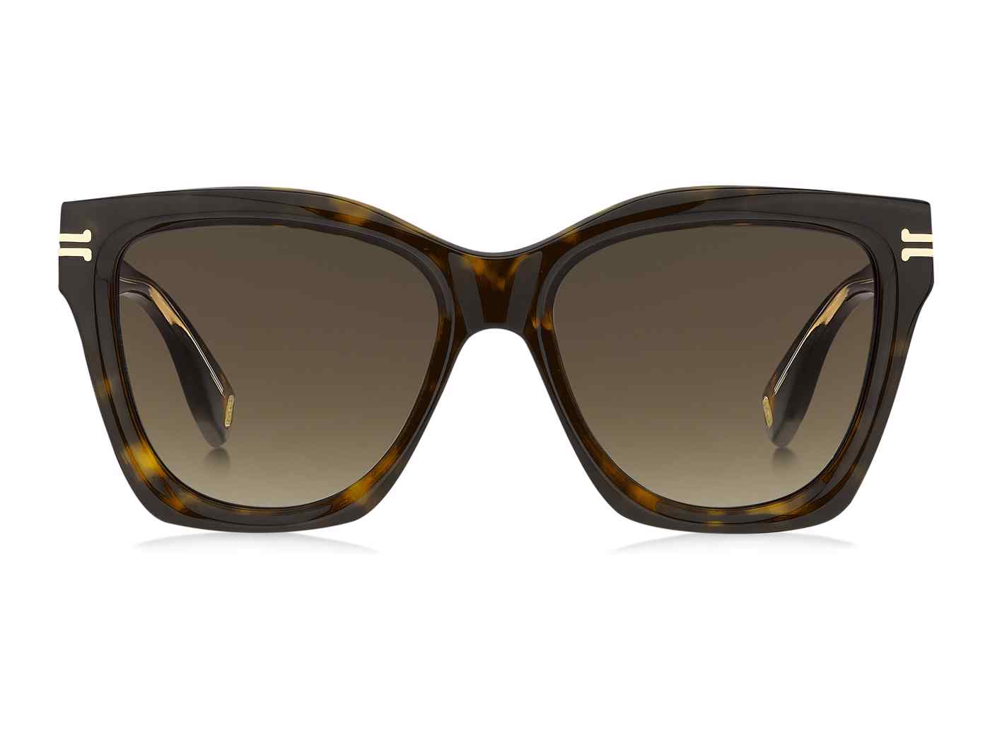 Marc Jacobs MJ 1000/S irregular sunglasses in Havncryst/Brown Shaded