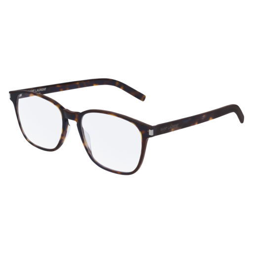 Saint Laurent SL 186-B SLIM rectangle sunglasses in Havana