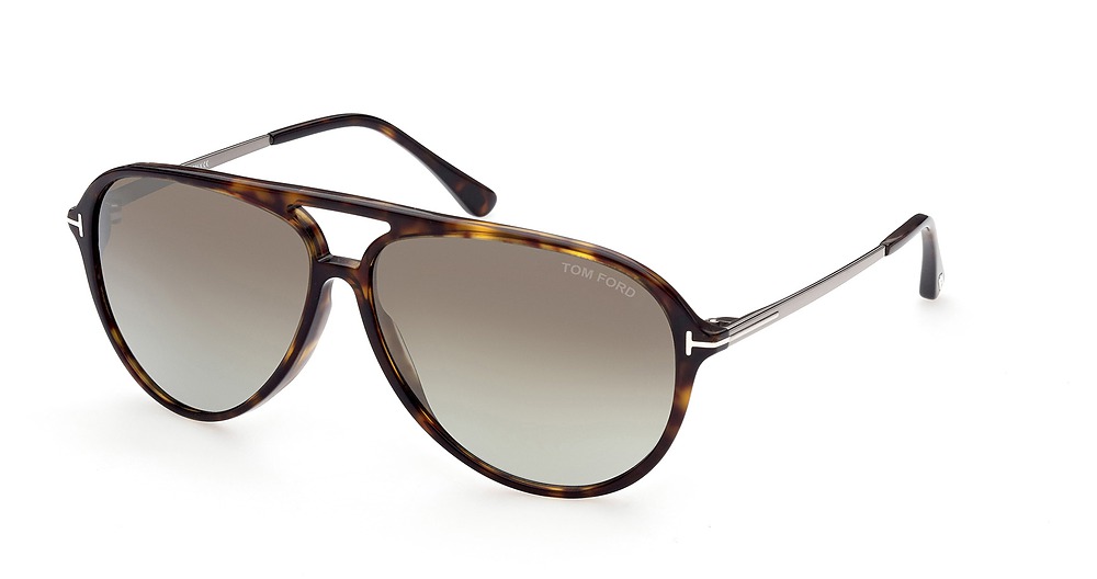 dark havana / green mirror