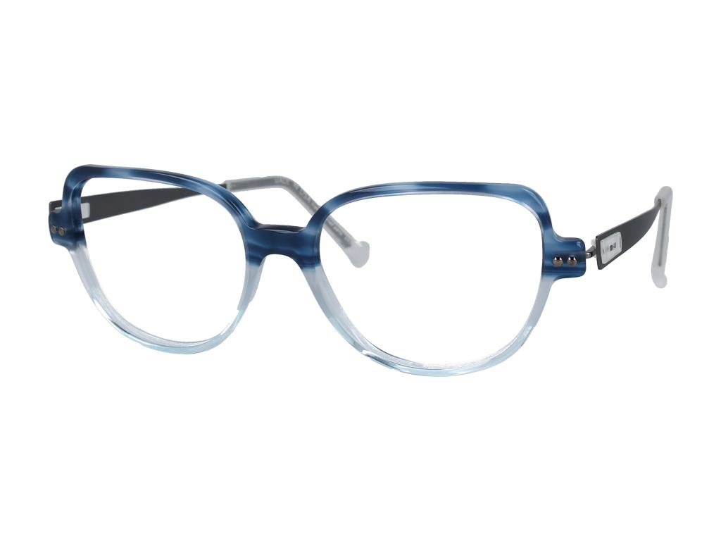 iGreen V-4.85 cateye eyeglasses in Tricolor Gradient Blues