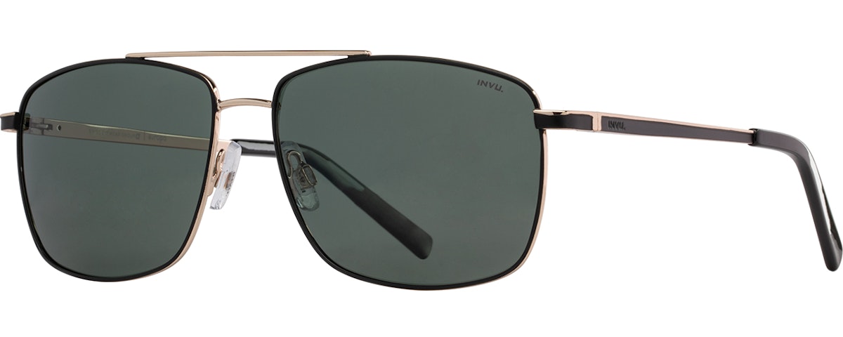 Black / Gold / Solid Green