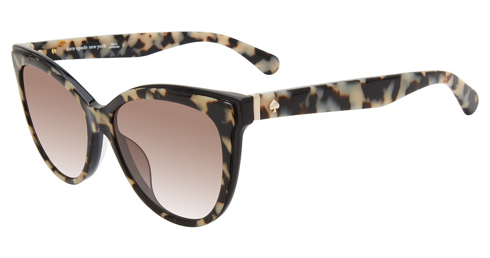 Kate Spade Daesha/S cateye sunglasses in Havn Blck/Brown Gradient