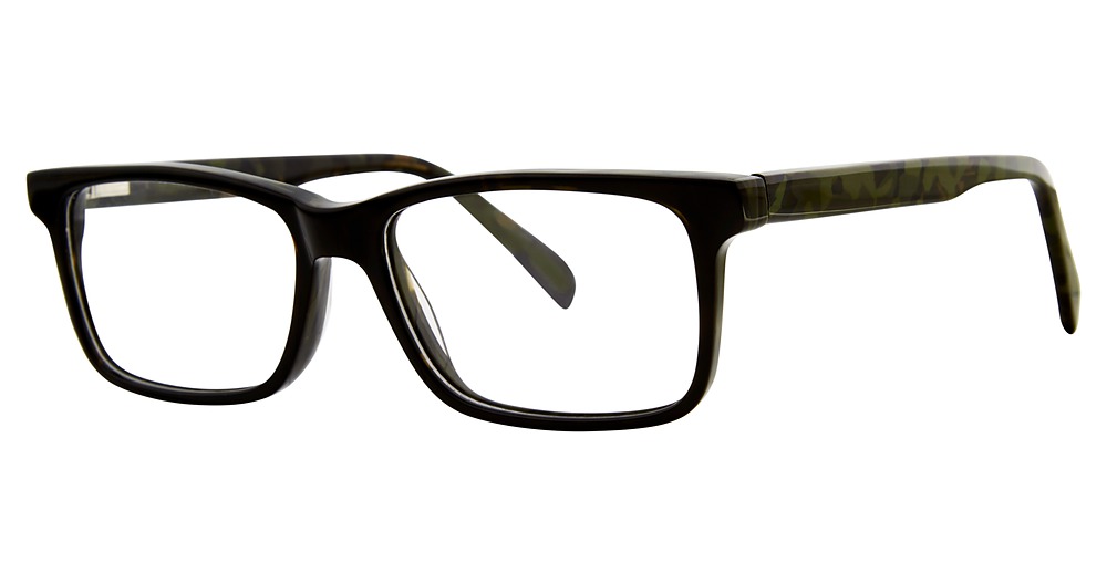 black/olive camo