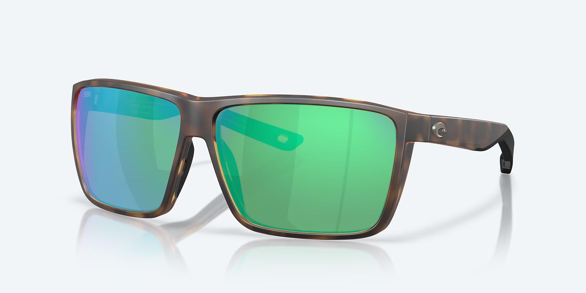 MATTE TORTOISE / GREEN MIRROR 580G