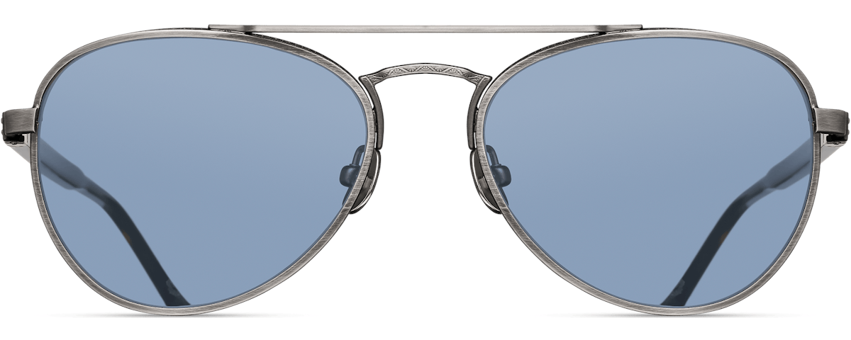 Antique Silver - Navy