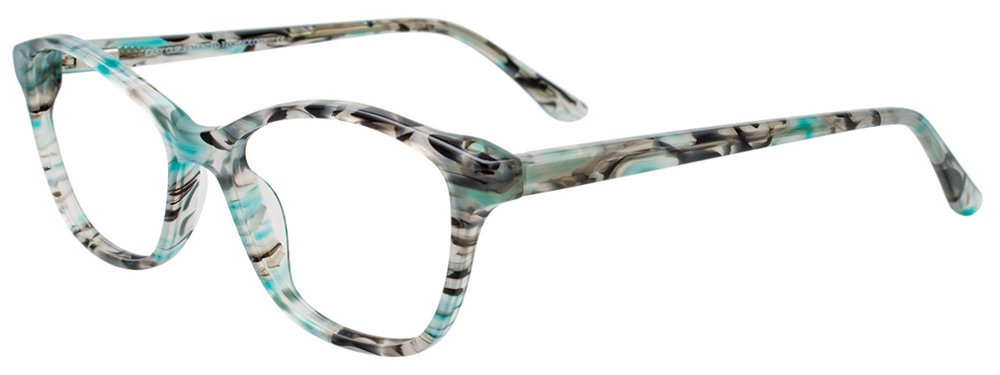 Turquoise & Black Marble Mix