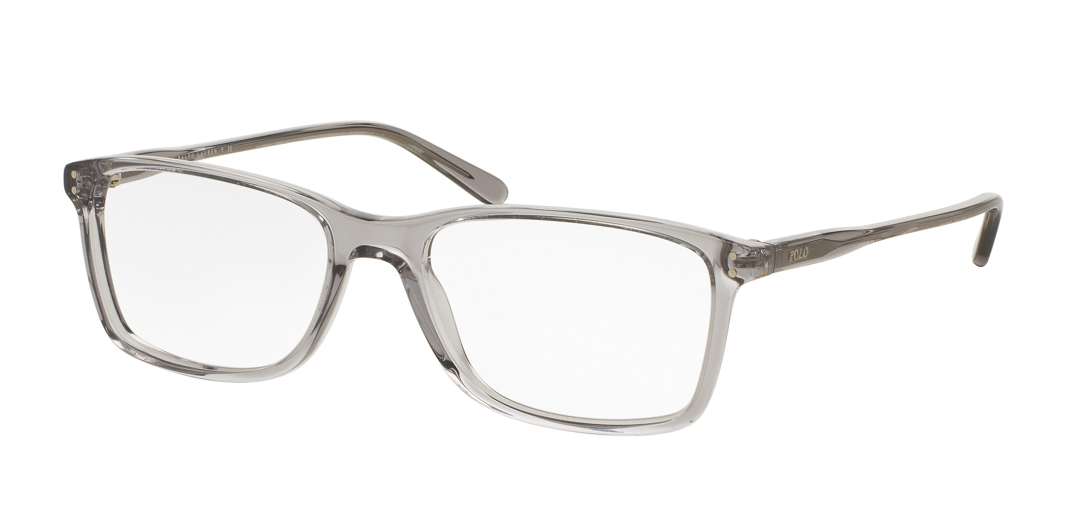 SEMI-SHINY TRANSPARENT GREY