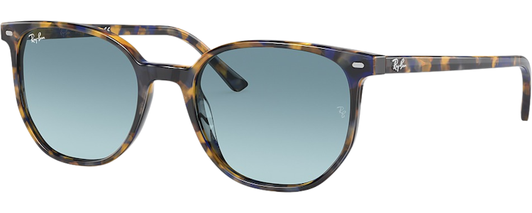 YELLOW & BLUE HAVANA / BLUE GRADIENT GREY