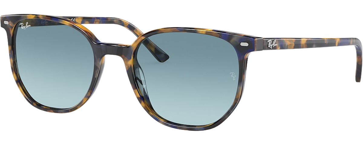 YELLOW & BLUE HAVANA / BLUE GRADIENT GREY