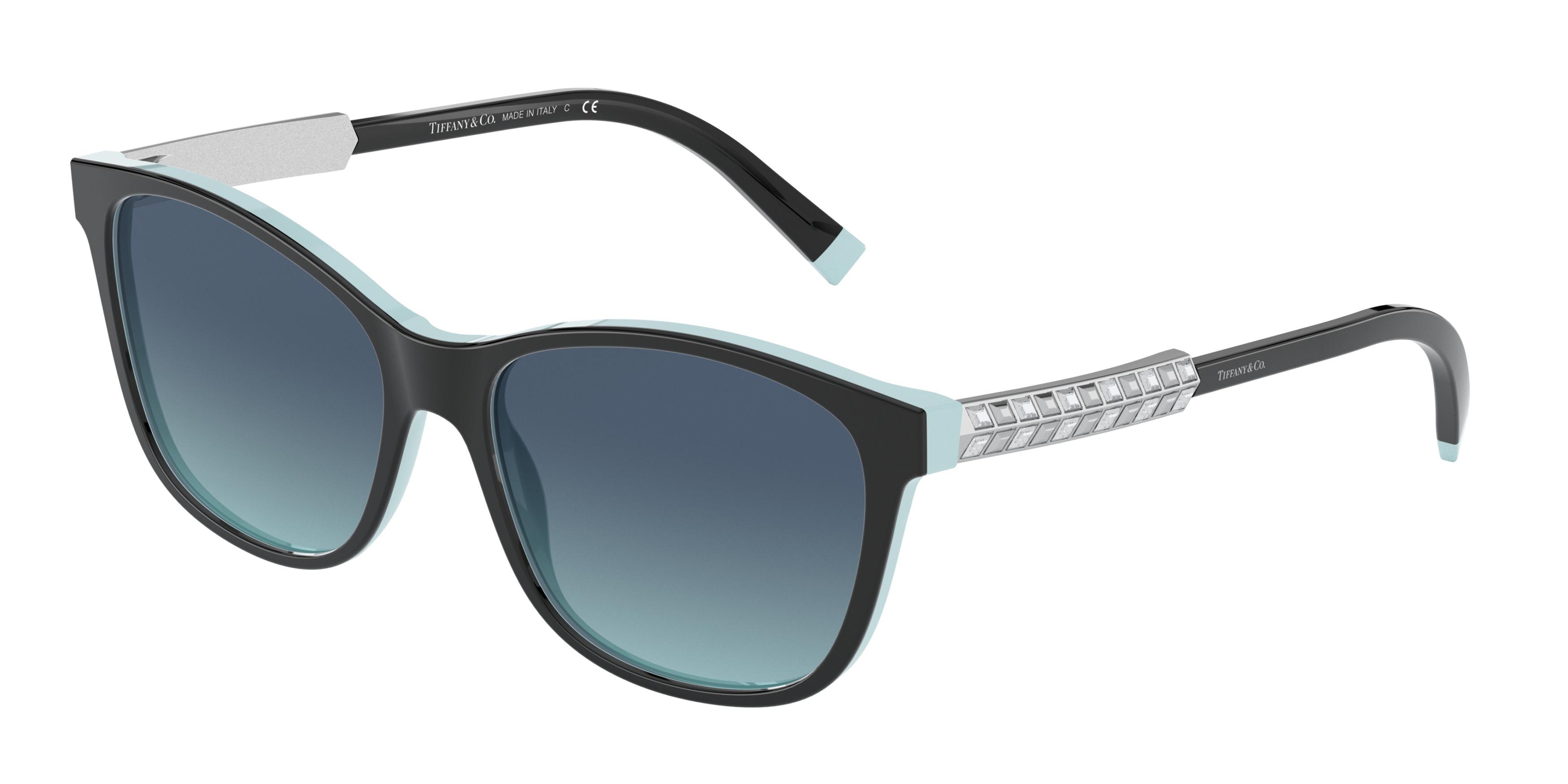 BLACK ON TIFFANY BLUE