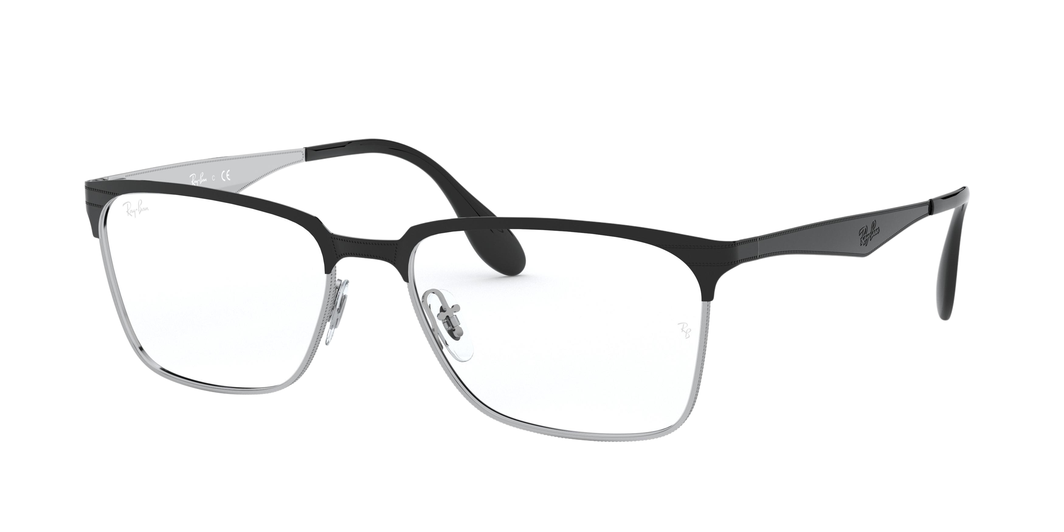 TOP BLACK ON SILVER