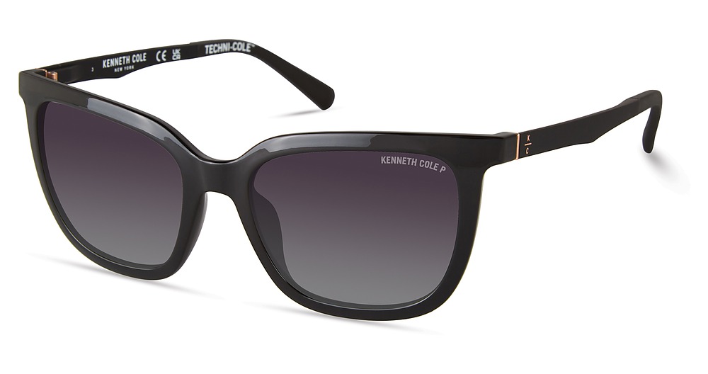 shiny black / smoke polarized