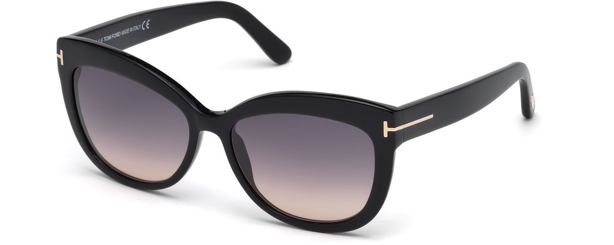 Shiny Black / Gradient Smoke Lenses