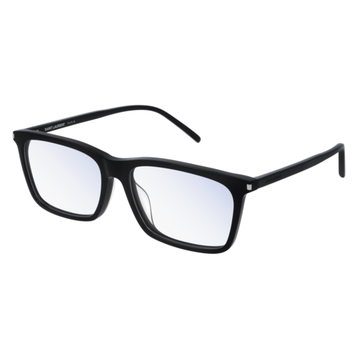 Saint Laurent SL 296/F rectangle sunglasses in Black