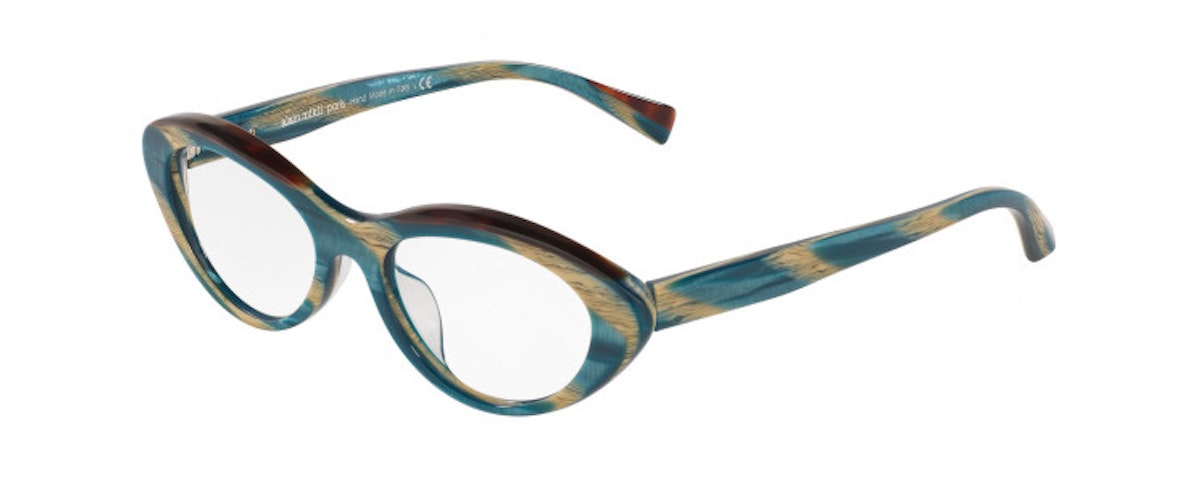 TEAL METALLIC HORN/HAVANA (BLUE)