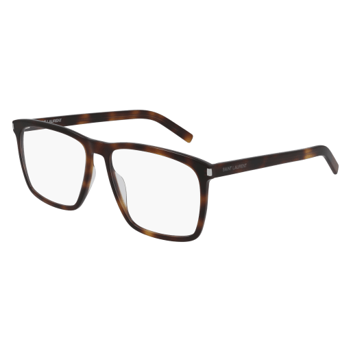 Saint Laurent SL 435 SLIM square sunglasses in Havana