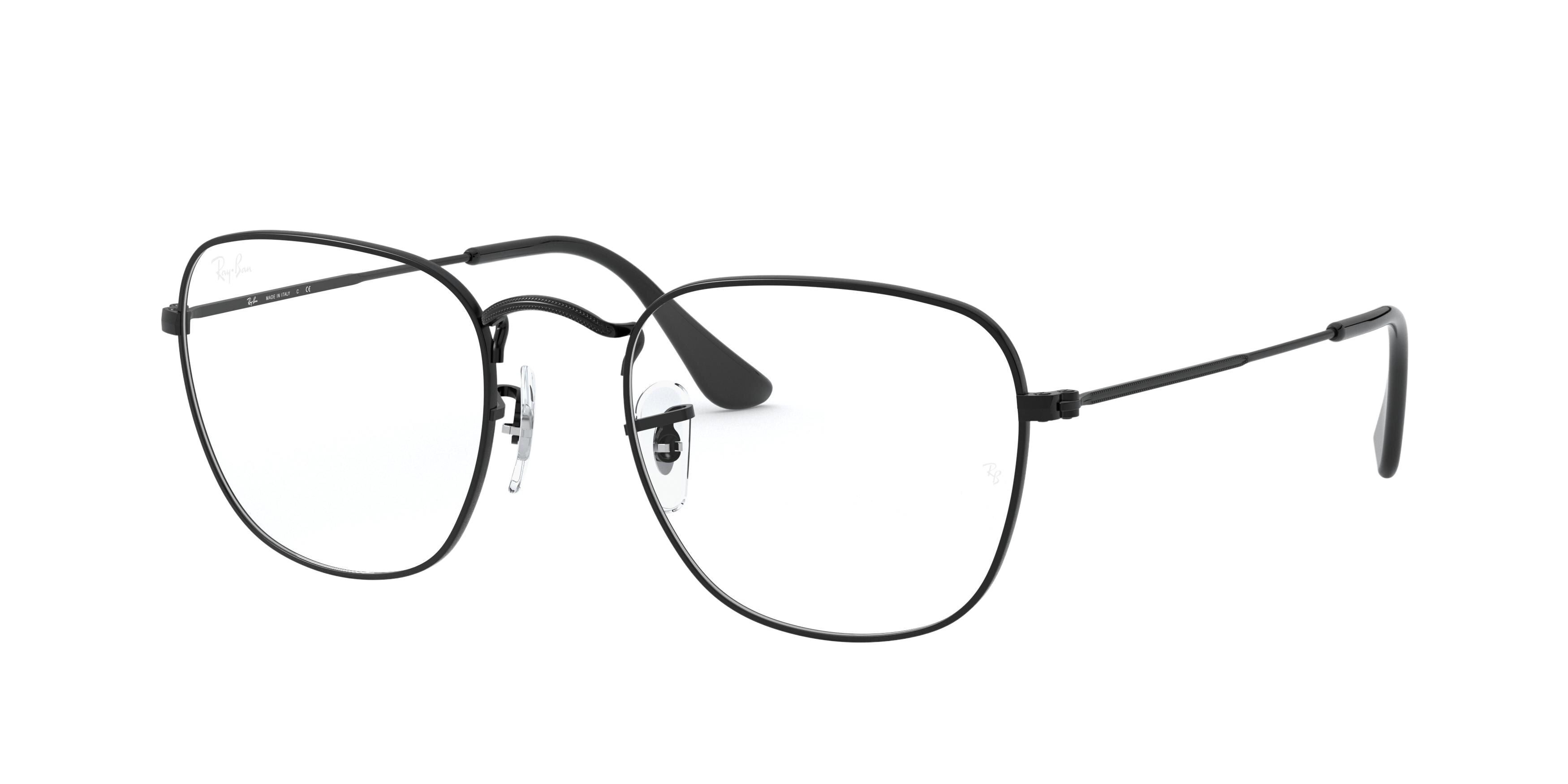 Ray-Ban RX3857V square eyeglasses in Shiny Black